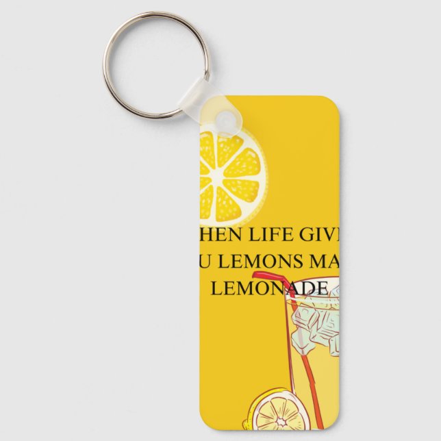 Little Lemon Charm Nyckelring (Framsida)