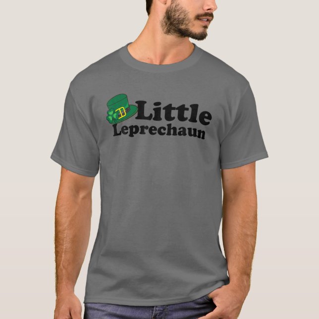 Little Leprechaun Costume | Irish Pixie Gift T Shirt (Framsida)