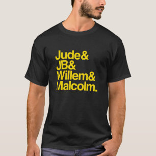 LITTLE LIFE bok JB amp; Jude amp; Willem amp; Mal T Shirt