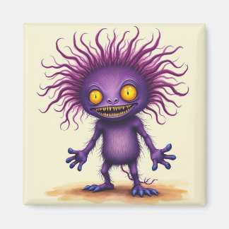 Little Lila Monster Magnet