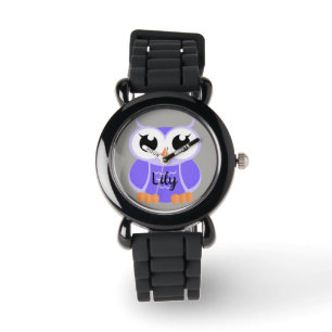 "Little Lila Uggla" Armbandsur