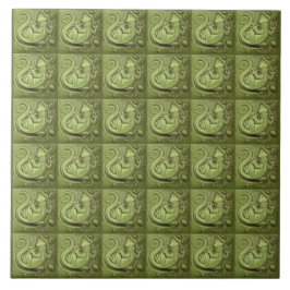 Little Lizard Vintage Tile Kakelplatta