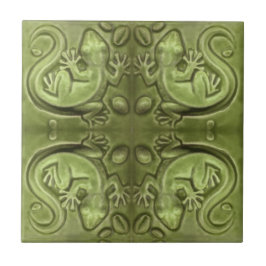 Little Lizard Vintage Tile Kakelplatta