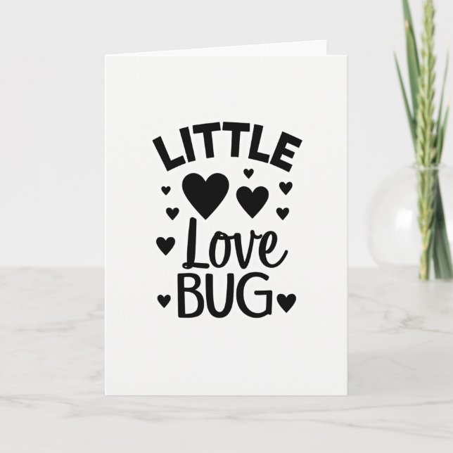Little Love Bug Baby-kort Kort (Framsida)