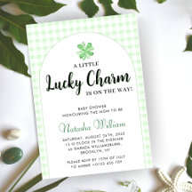 Little Lucky Charm | St patrick's day Baby Shower