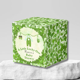 Little Lucky One Shamrock Baby Outfit Baby Shower Presentaskar