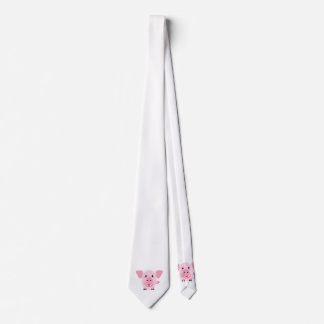 Little lycklig gullig rosa gris slips (Framsida)