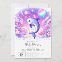 Little Magic Dolphin Baby Shower