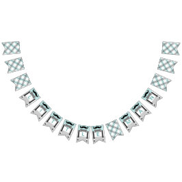 Little man baby mynta grönt grått pojke dusch vimplar