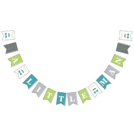 Little Man Baby Shower Banner Vimplar