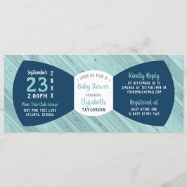 Little Man Baby Shower-inbjudan, Bow Tie Inbjudningar