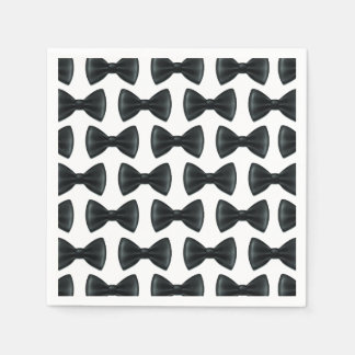 Little Man Bow Tie Theter Baby Shower Pappersservett