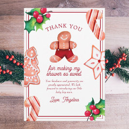 Little Man Gingertea Baby Shower Tack för ditt kor