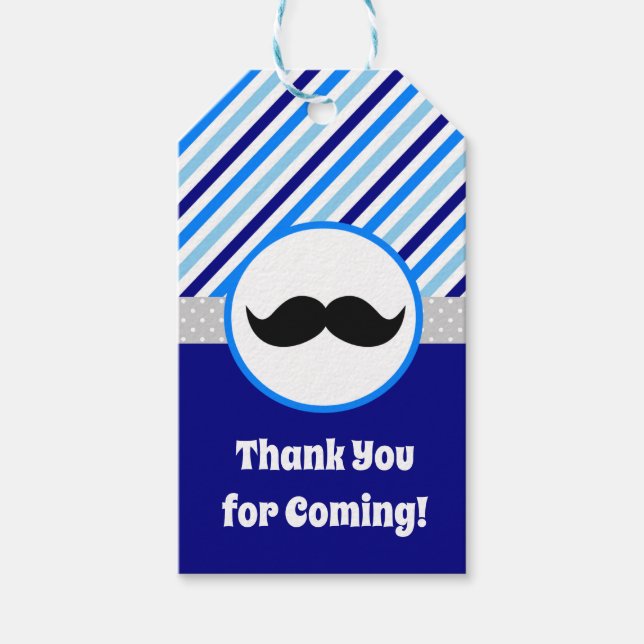 Little Man Tacks Märkre Presentetikett (Framsidan)