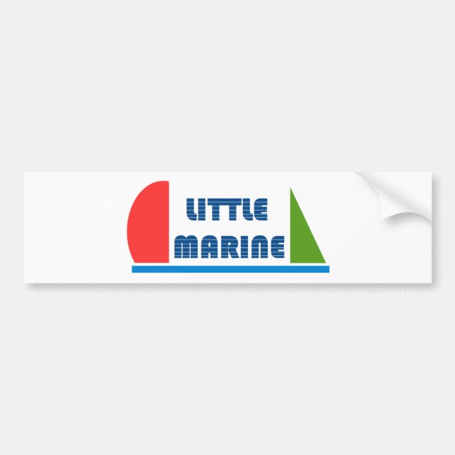 little marine bildekal (Framsidan)