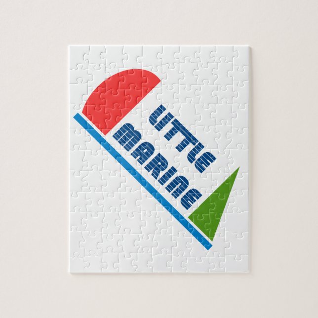 little marine pussel (Vertikal)