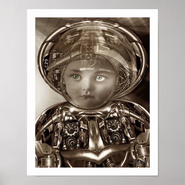 Little Marrie Cyborg Poster (Framsidan)