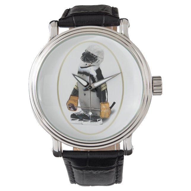 Little Mascot Hockey Player Penguin Armbandsur (Framsida)