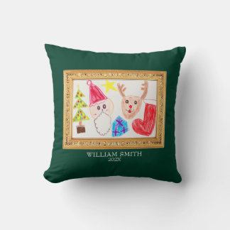 Little Masterpiece Ornament Throw Pillow Kudde