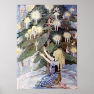 Little Match Girl av Anne Andersson Poster