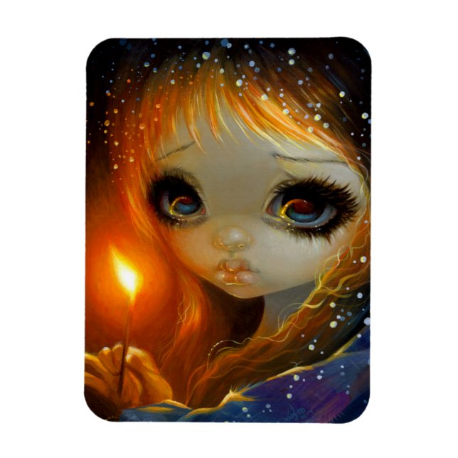 "Little Match Girl" Flex Magnet (Vertikal)
