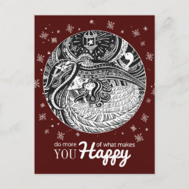 Little Match Girl | Vin Rött vykort