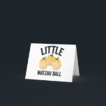 Little Matzah Boll Funny Jewish Hanukkah Gift Tack Kort<br><div class="desc">hanukkah, passerande, iddisch, chanukah, jewant, menorah, jew, gift, födelsedags, latke</div>