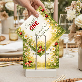 Little Meadow Lady Turns One Pappersservett