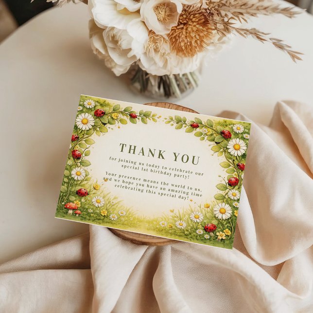 Little Meadow Lady Turns One Tack Kort (Skapare uppladdad)