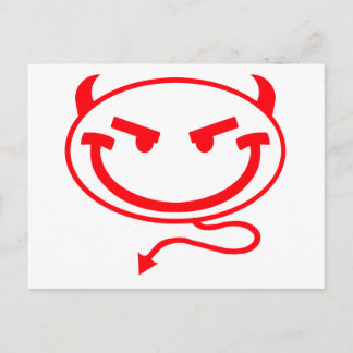Little Meanies Red Logotyp Vykort