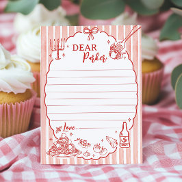 Little Meatball Time Capsule Note Message Card Tack Kort