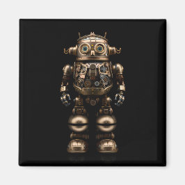Little Mechanical Steampunk Stil Robot Magnet