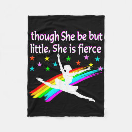 LITTLE MEN FIERCE BALLERINA FLEECEFILT