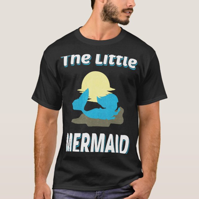 Little Mermaid Funny T Shirt (Framsida)
