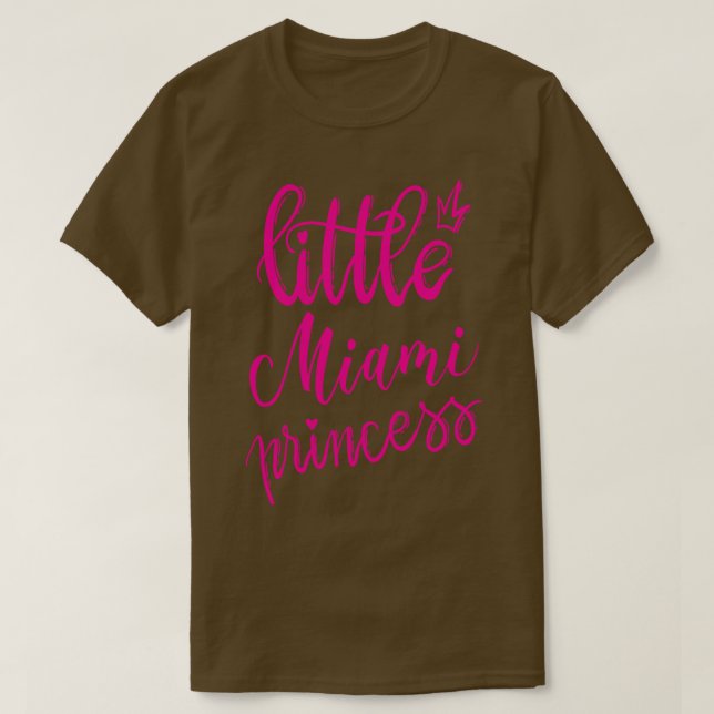 Little Miami Princess T Shirt (Design framsida)