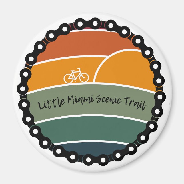Little Miami Scene Trail Magnet (Framsidan)