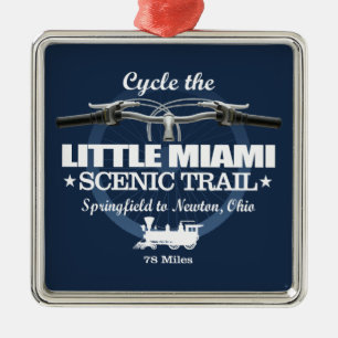 Little Miami Scenia Trail (H2) Julgransprydnad Metall
