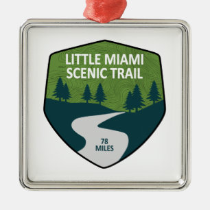 Little Miami Scenia Trail Julgransprydnad Metall
