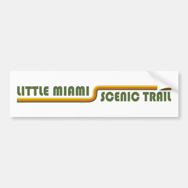 Little Miami Scenia Trail Ohio Bildekal (Framsidan)