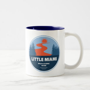 Little Miami Vild and Scenia River Två-Tonad Mugg