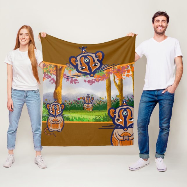 Little miceys Fleece Blanket (På plats)
