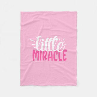 Little Miracle Baby Blanket Fleecefilt