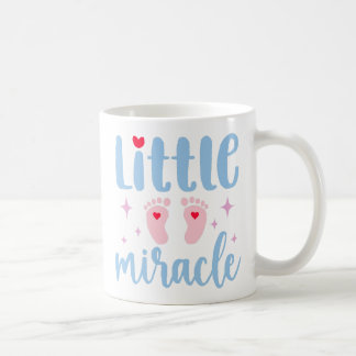 "Little Miracle"-citattecken i Baby Kaffemugg