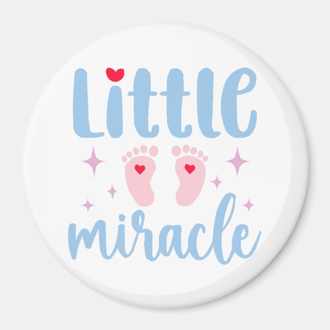 "Little Miracle"-citattecken i Baby Magnet (Framsidan)