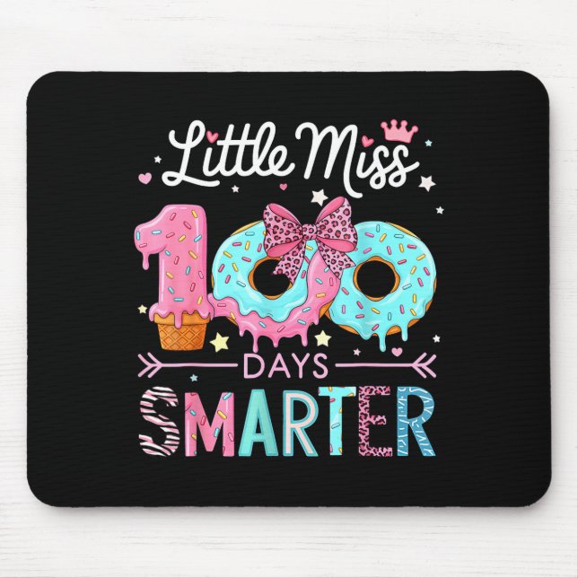 Little Miss 100 Days Smarter Kids Girls 100th Day  Musmatta (Framsidan)