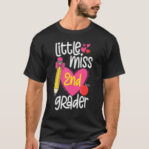 Little Miss 2nd Klass Back to school 2nd Grader G T Shirt