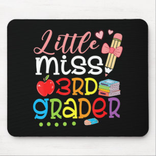 Little Miss 3rd Grader Back to school Girls Tredje Musmatta