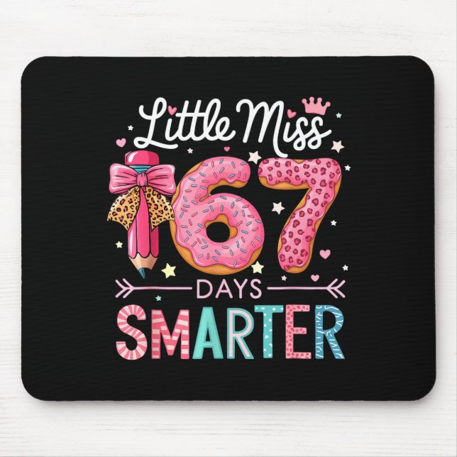 Little Miss 67 Days Smarter Donut Lover 67th Day O Musmatta (Framsidan)