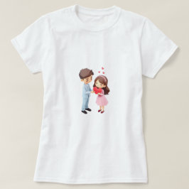 Little Miss | Alla hjärtans dag | Cute-gåvor T Shirt