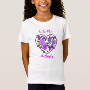 Little Miss Butterfly T Shirt